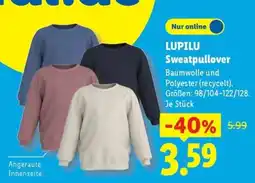 Lidl LUPILU Sweatpullover Angebot