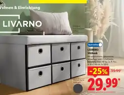 Lidl LIVARNO Sitzbank Angebot