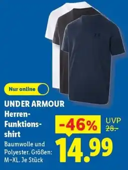 Lidl UNDER ARMOUR Herren-Funktions-shirt Angebot