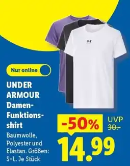 Lidl UNDER ARMOUR Damen-Funktions-shirt Angebot