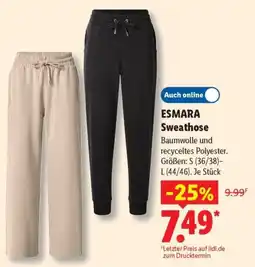 Lidl ESMARA Sweathose Angebot
