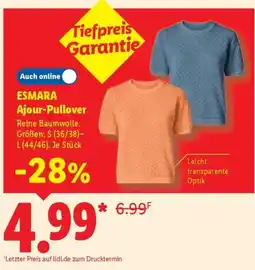 Lidl ESMARA Ajour-Pullover Angebot