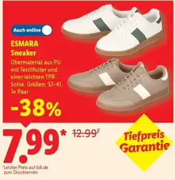 Lidl ESMARA Sneaker Angebot