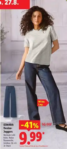 Lidl ESMARA Denim-Joggers Angebot
