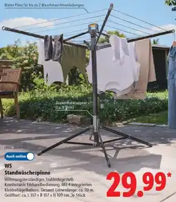 Lidl W5 Standwäschespinne Angebot