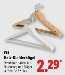 Lidl Holz-Kleiderbügel Angebot