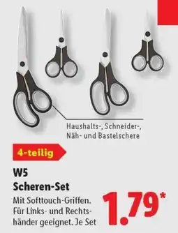 Lidl W5 Scheren-Set Angebot