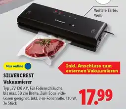 Lidl SILVERCREST Vakuumierer Angebot