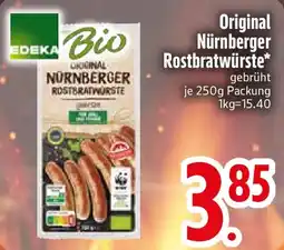 Edeka EDEKA Original Nürnberger Rostbratwürste Angebot