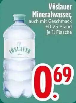 Edeka Vöslauer Mineralwasser Angebot