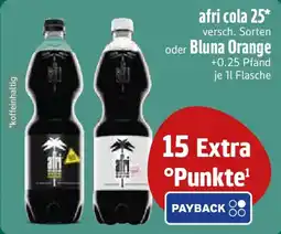 Edeka afri cola 25 oder Bluna Orange Angebot