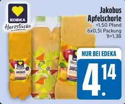 Edeka EDEKA Herzstücke Jakobus Apfelschorle Angebot
