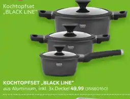 Mömax Kochtopfset "BLACK LINE" Angebot