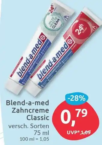 Budni blend a med Zahncreme Classic 75ml Angebot