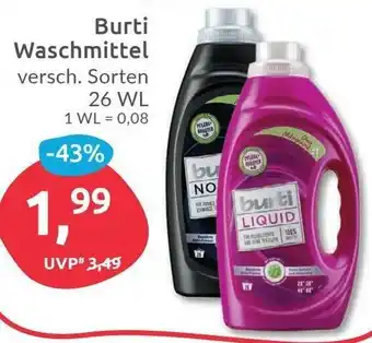 Budni Burti Waschmittel 26 WL Angebot