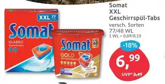 Budni Somat XXL Geschirrspül Tabs 77/48 WL Angebot