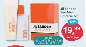 Budni Jil Sander Sun Men Geschenk Set Angebot