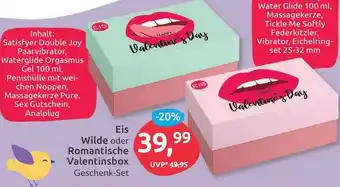 Budni Eis Wilde oder Romantische Valentinsbox Angebot