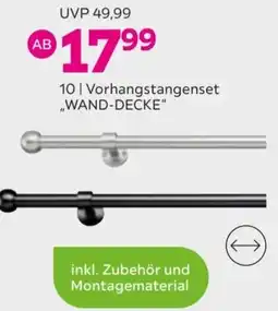 Mömax Vorhangstangenset „WAND-DECKE" Angebot