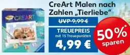 Edeka Ravensburger CreArt Malen nach Zahlen ,,Tierliebe" Angebot