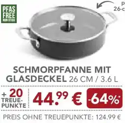 Edeka KitchenAid Schmorpfanne mit glasdeckel Angebot