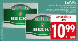 Edeka Beck's Pils Angebot