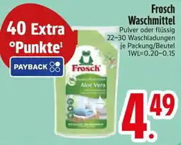 Edeka Frosch Waschmittel Angebot