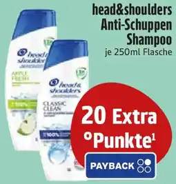 Edeka head&shoulders Anti-Schuppen Shampoo Angebot