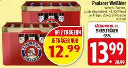 Edeka Paulaner Weißbier Angebot