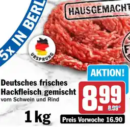 HIT Deutsches frisches Hackfleisch gemischt Angebot