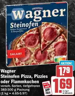 HIT Wagner Steinofen Pizza, Pizzies oder Flammkuchen Angebot