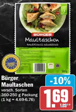 HIT Bürger Maultaschen Angebot