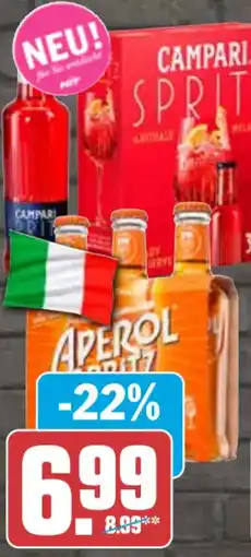 HIT Aperol Spritz oder Campari Spritz Angebot