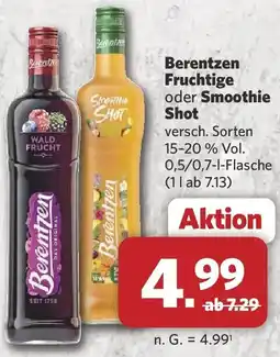 Combi Berentzen Fruchtige oder Smoothie Shot Angebot