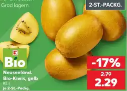 Kaufland Neuseeländ. Bio-Kiwis, gelb Angebot