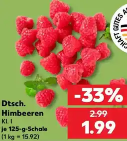 Kaufland Dtsch. Himbeeren Angebot