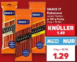 Kaufland SNACK IT Kabanossi Angebot