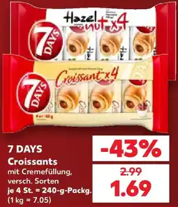 Kaufland 7 DAYS Croissants Angebot