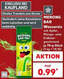 Kaufland MERONG BAR Wassereis Angebot