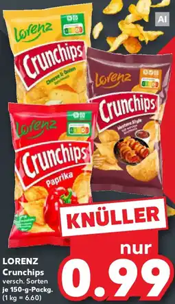 Kaufland LORENZ Crunchips Angebot