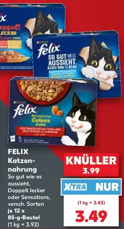 Kaufland FELIX Katzennahrung Angebot
