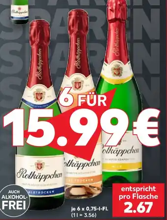 Kaufland ROTKÄPPCHEN Sekt Angebot