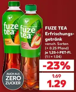 Kaufland FUZE TEA Erfrischungsgetränk Angebot