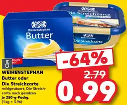 Kaufland WEIHENSTEPHAN Butter oder Die Streichzarte Angebot