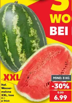 Kaufland Ital. Wassermelone XXL, lose Angebot