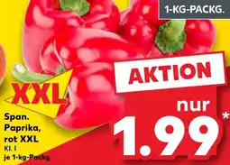 Kaufland Span. Paprika, rot XXL Angebot