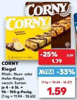 Kaufland CORNY Riegel Angebot