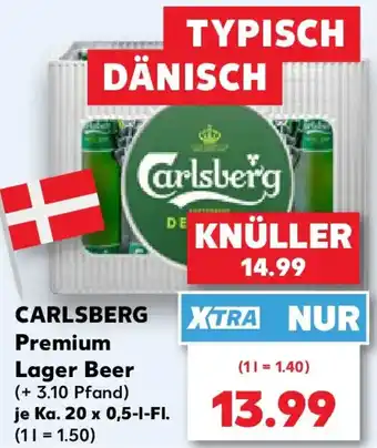 Kaufland CARLSBERG Premium Lager Beer Angebot