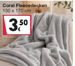 Woolworth Coral Fleece Decken Angebot