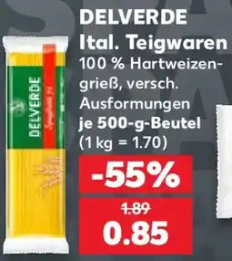 Kaufland DELVERDE Ital. Teigwaren Angebot